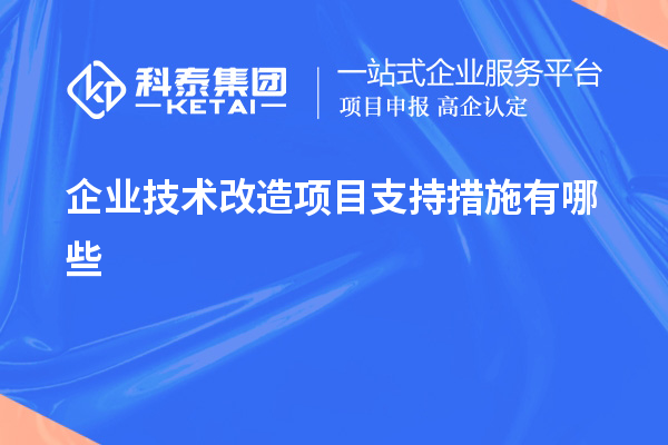 企業(yè)<a href=http:///fuwu/jishugaizao.html target=_blank class=infotextkey>技術(shù)改造</a>項目支持措施有哪些
