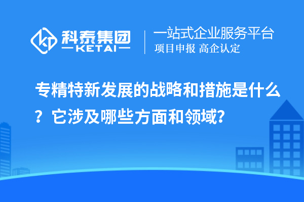 專精特新發(fā)展的戰(zhàn)略和措施是什么？它涉及哪些方面和領(lǐng)域？