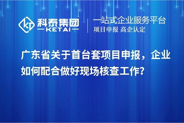 廣東省關(guān)于首臺(tái)套項(xiàng)目申報(bào)，企業(yè)如何配合做好現(xiàn)場(chǎng)核查工作？